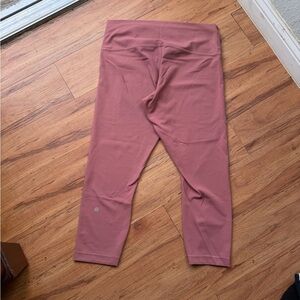 Lululemon Athletica Mauve Leggings